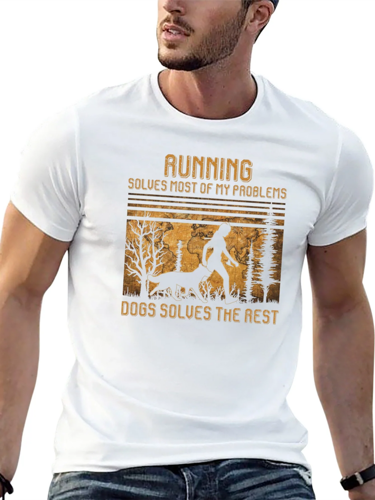 Running & Dogs Graphic Tee product image 12