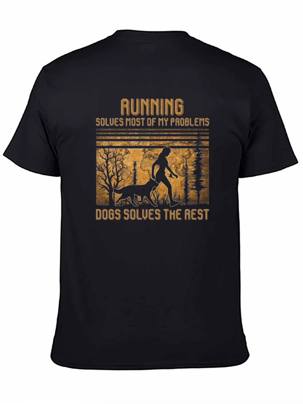 Running & Dogs Graphic Tee product image 4