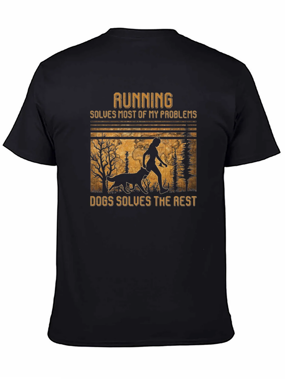 Running & Dogs Graphic Tee product image 4