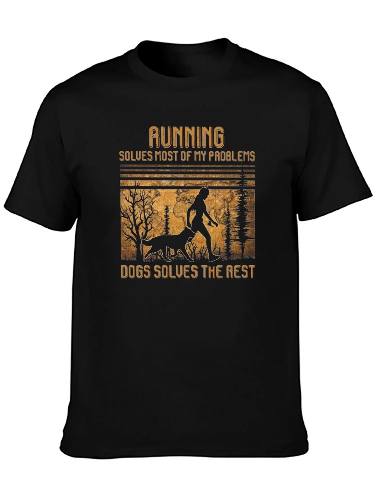 Running & Dogs Graphic Tee product image 3