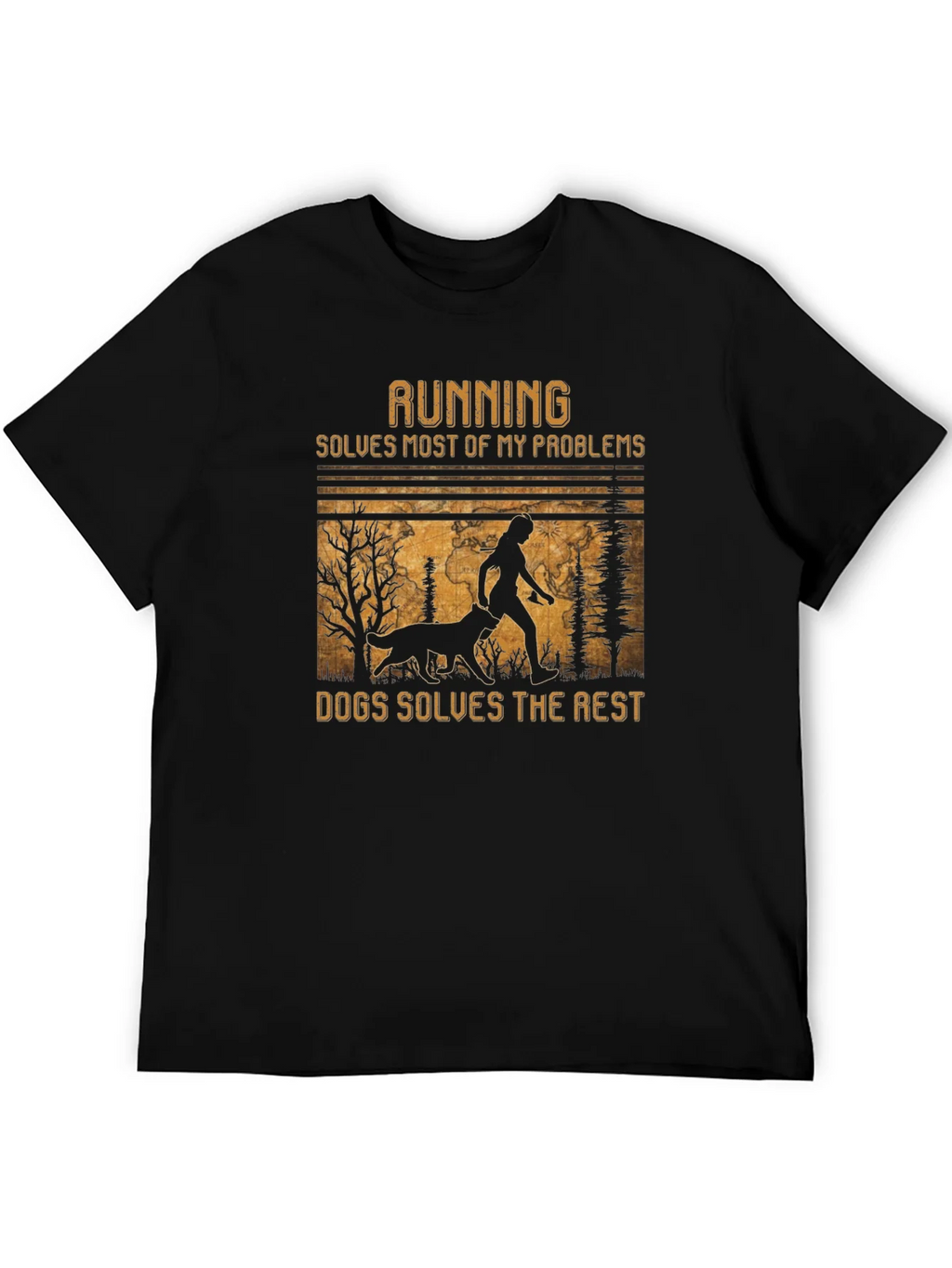 Running & Dogs Graphic Tee product image 5