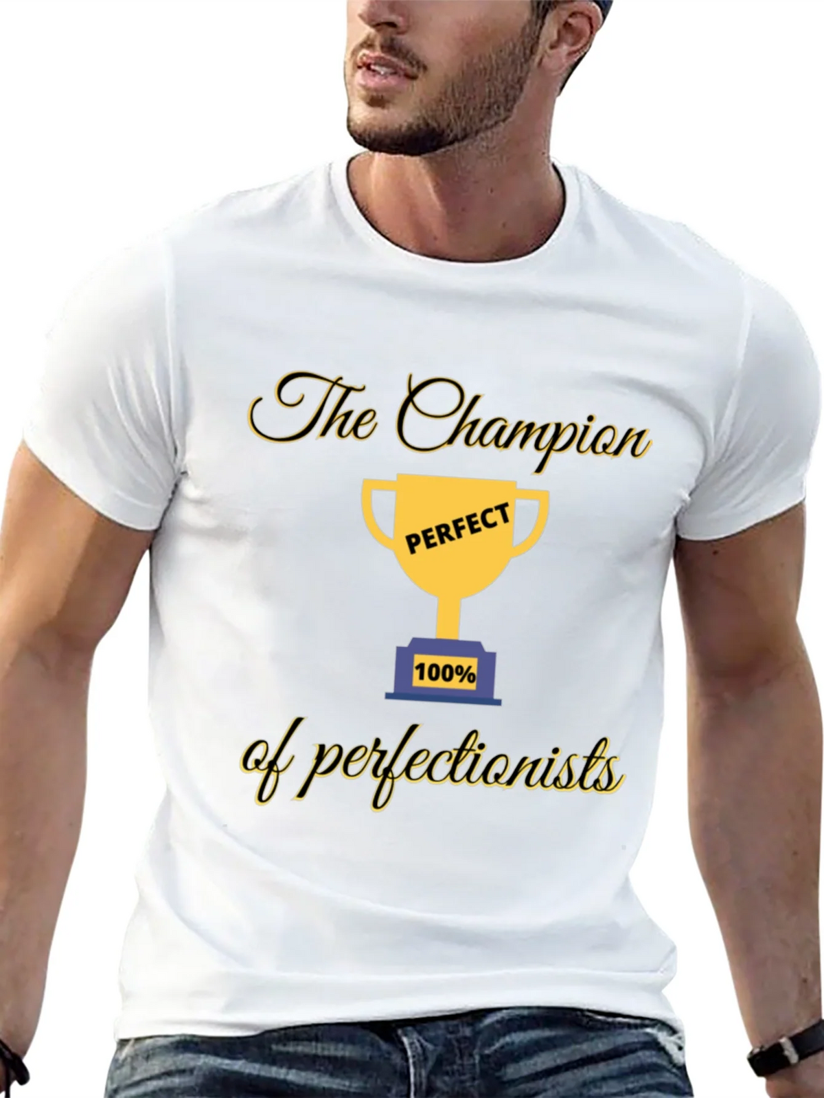 Champion of Perfectionists T-Shirt - Perfect 100% product image 2