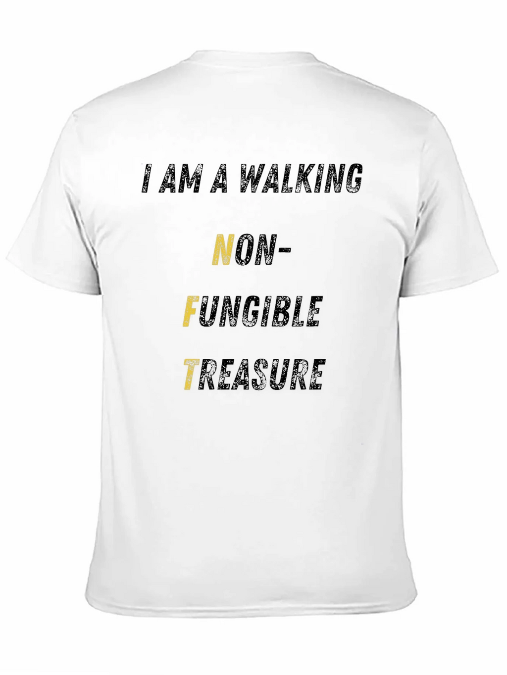 Walking NFT Treasure Black Graphic T-Shirt product image 10