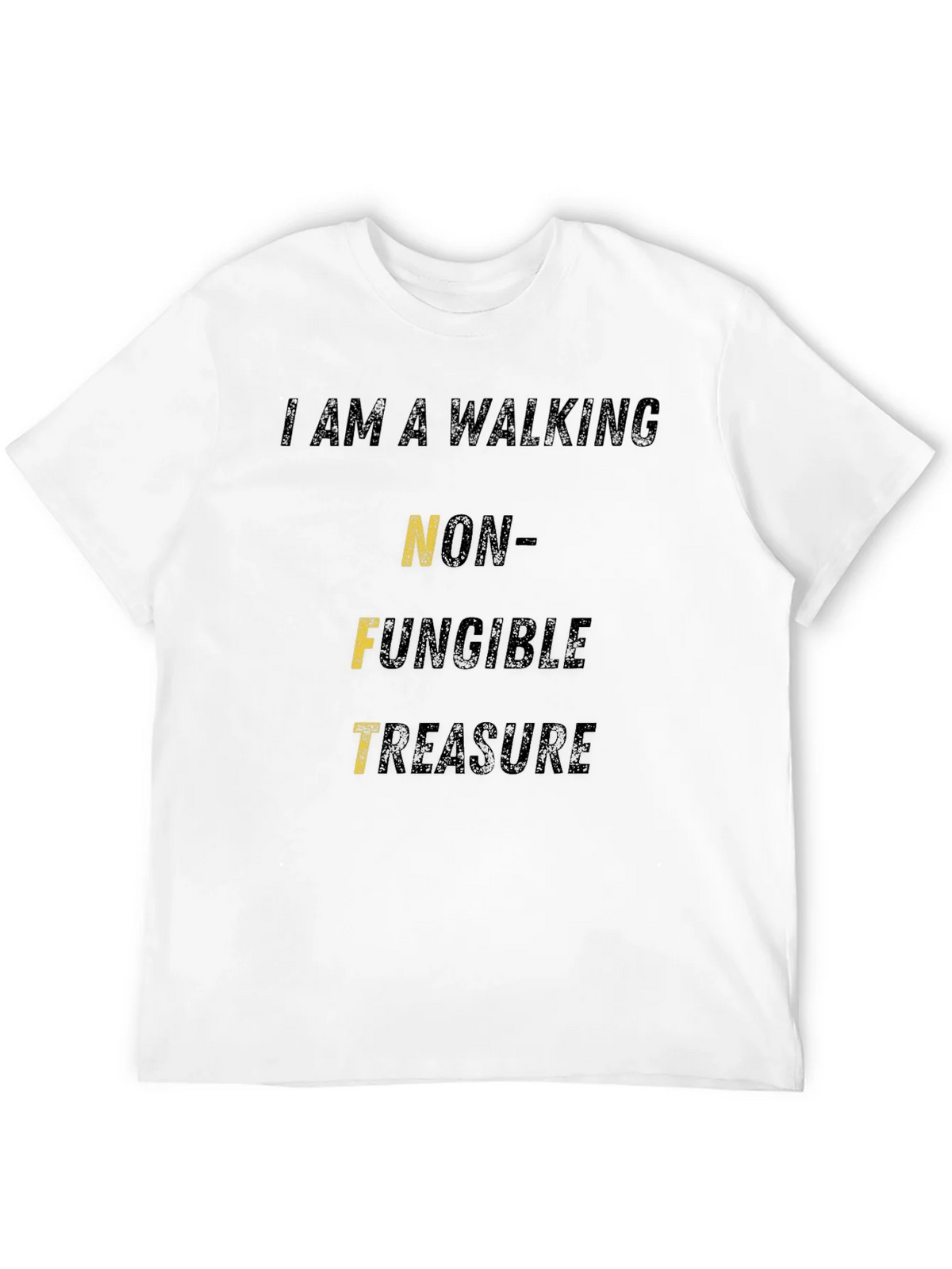 Walking NFT Treasure Black Graphic T-Shirt product image 11