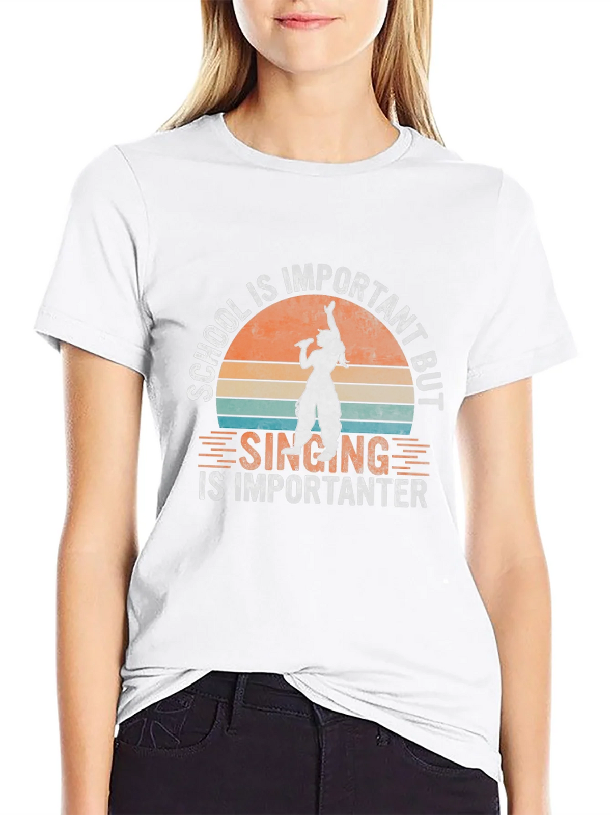 Singing is Importanter T-Shirt - Music Lover Tee product image 5