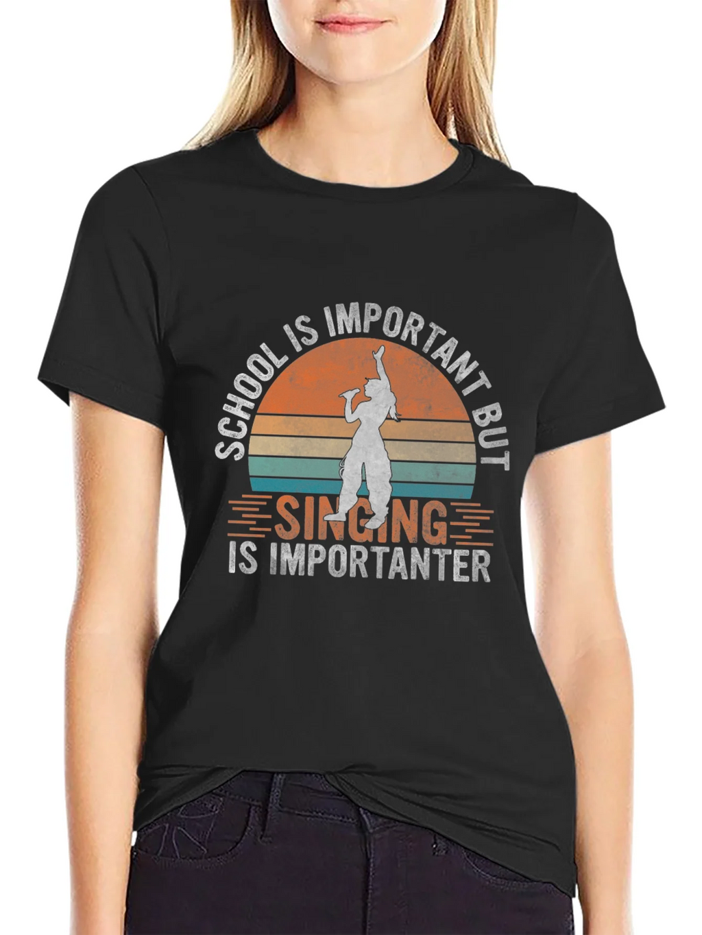 Singing is Importanter T-Shirt - Music Lover Tee product image 2