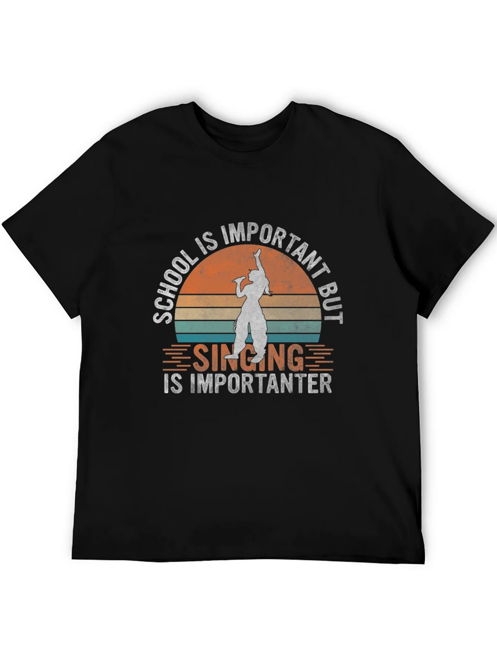 Singing is Importanter T-Shirt - Music Lover Tee product image 3