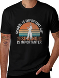 Singing is Importanter T-Shirt - Music Lover Tee product image 1