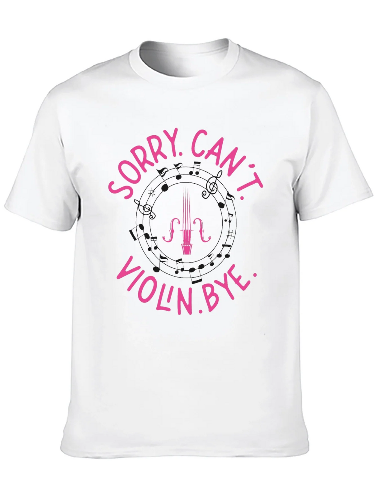 Sorry Cant Violin. Bye Black T-Shirt product image 9