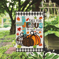 Fall For Jesus Printed Garden Flag