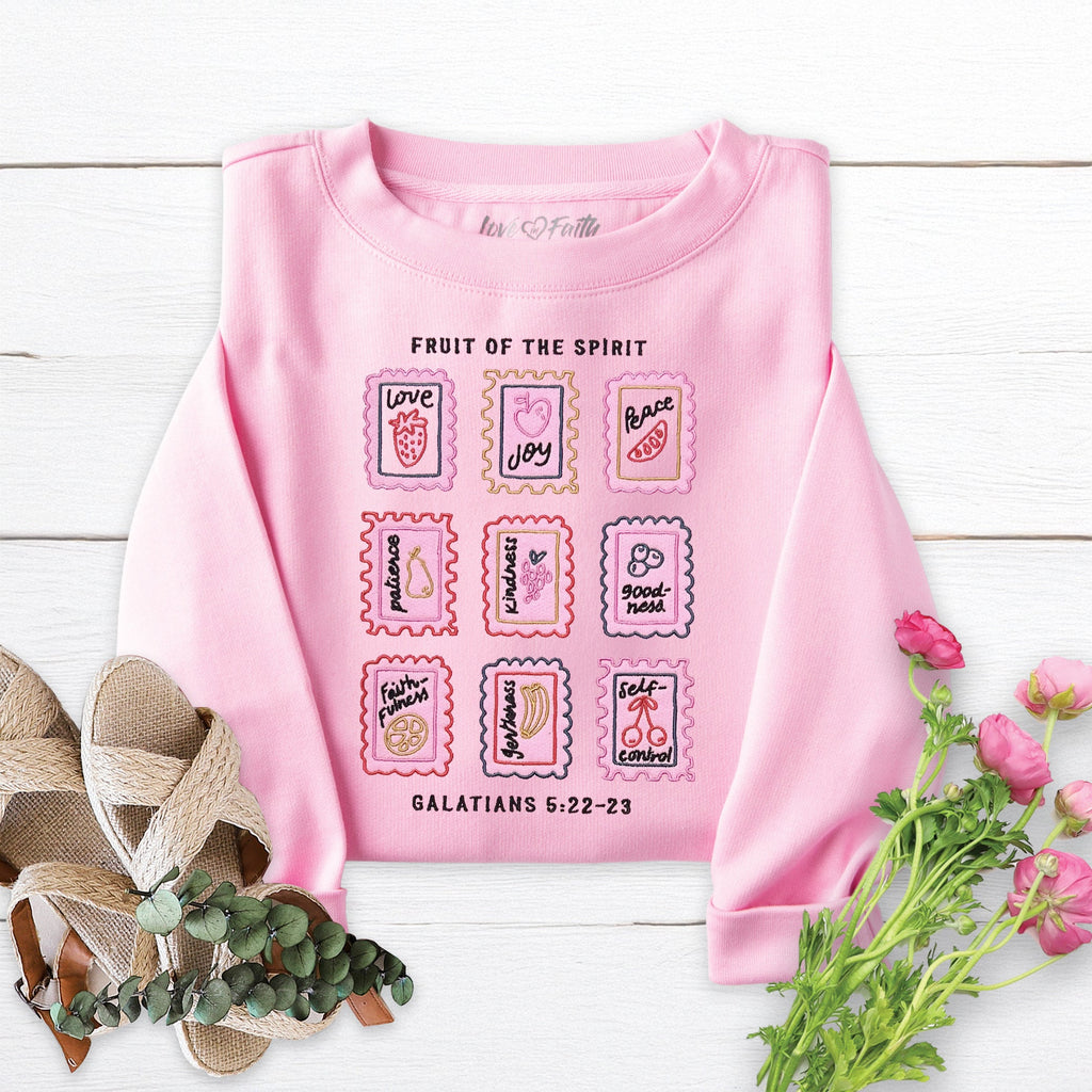 Fruit of the Spirit Embroidered Crewneck Sweatshirt product image 2