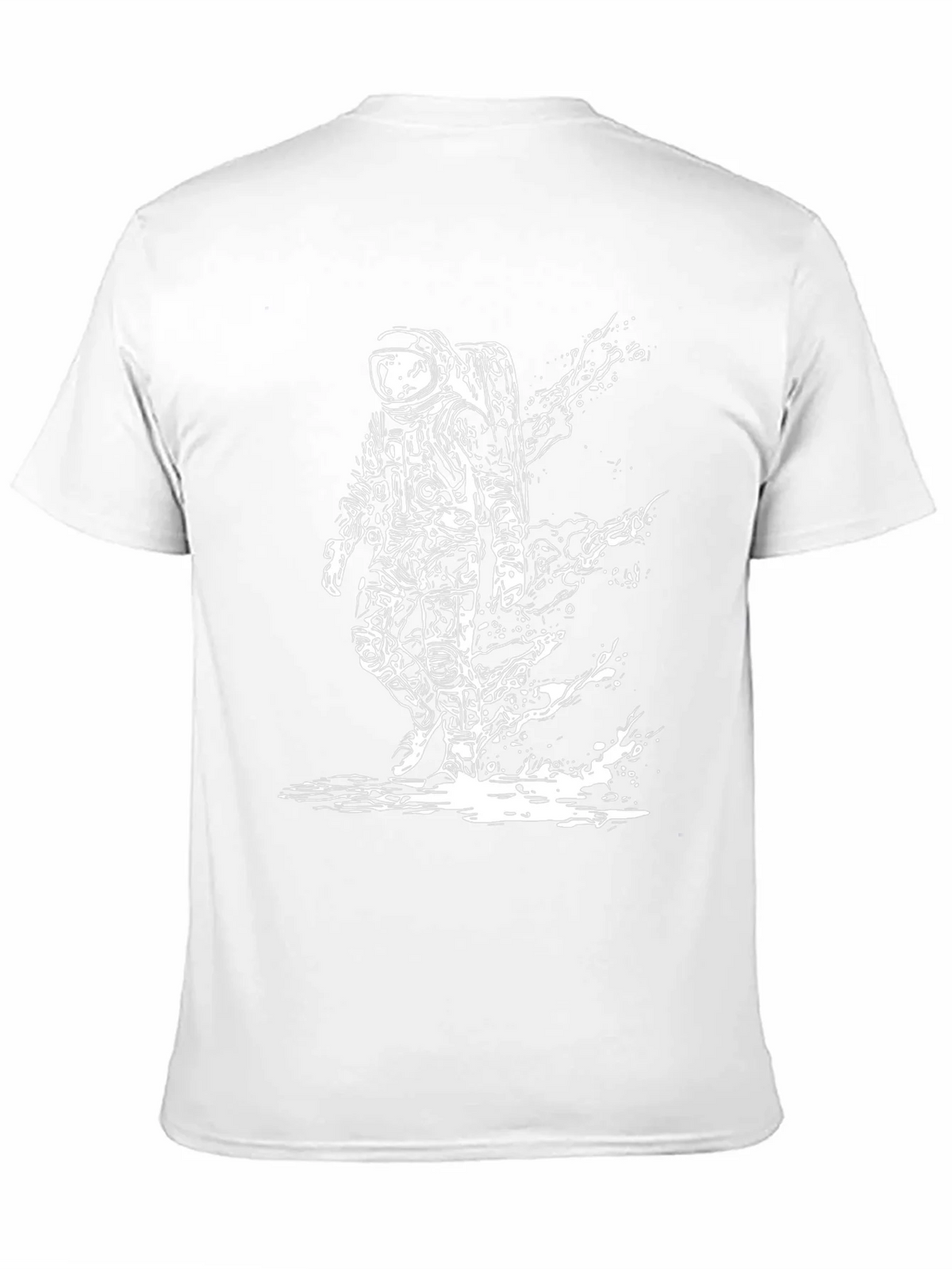 Astronaut Splash Graphic T-Shirt - Black product image 3