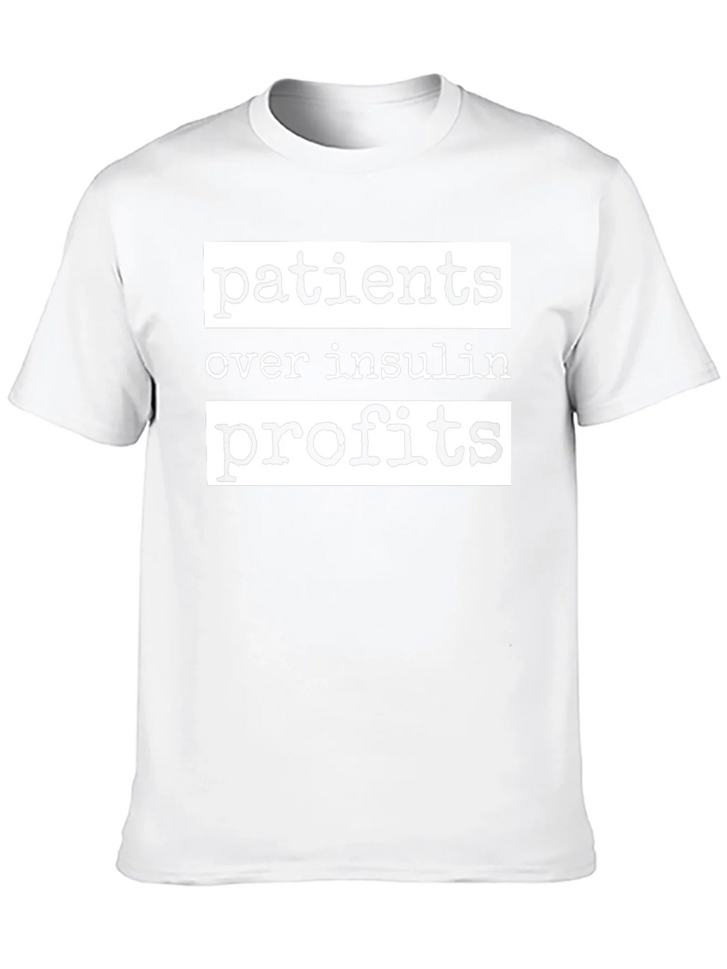 Patients Over Insulin Profits Graphic Tee product image 5