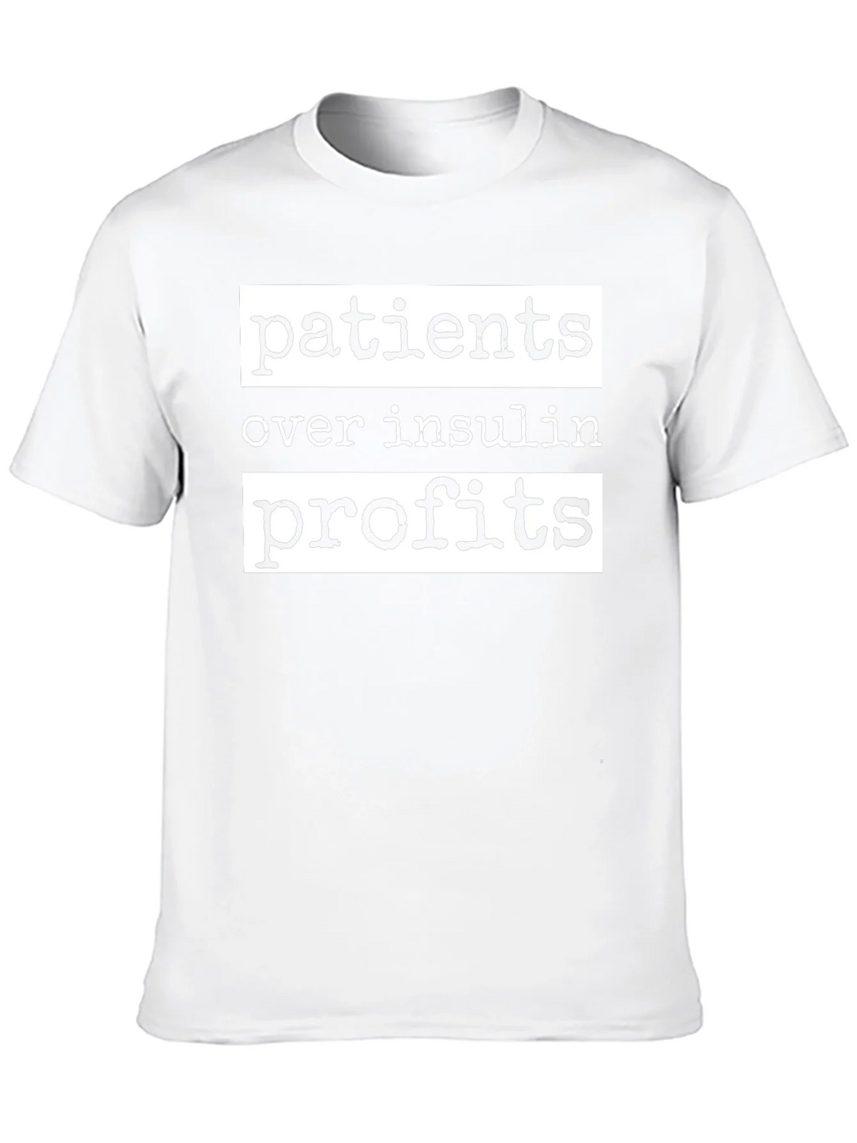 Patients Over Insulin Profits Graphic Tee product image 5