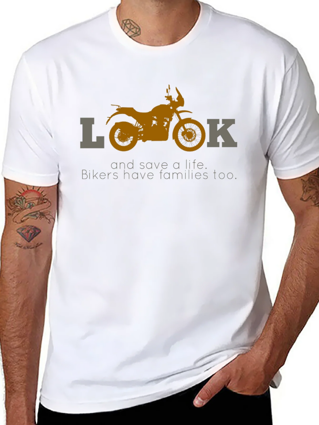 Bikers Have Families Too - Graphic T-Shirt product image 7