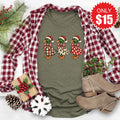 Christmas Duck Tee - Heather Olive - 15 product image 1