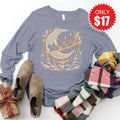 Reindeer Long Sleeve - Heather Storm - 17 product image 1