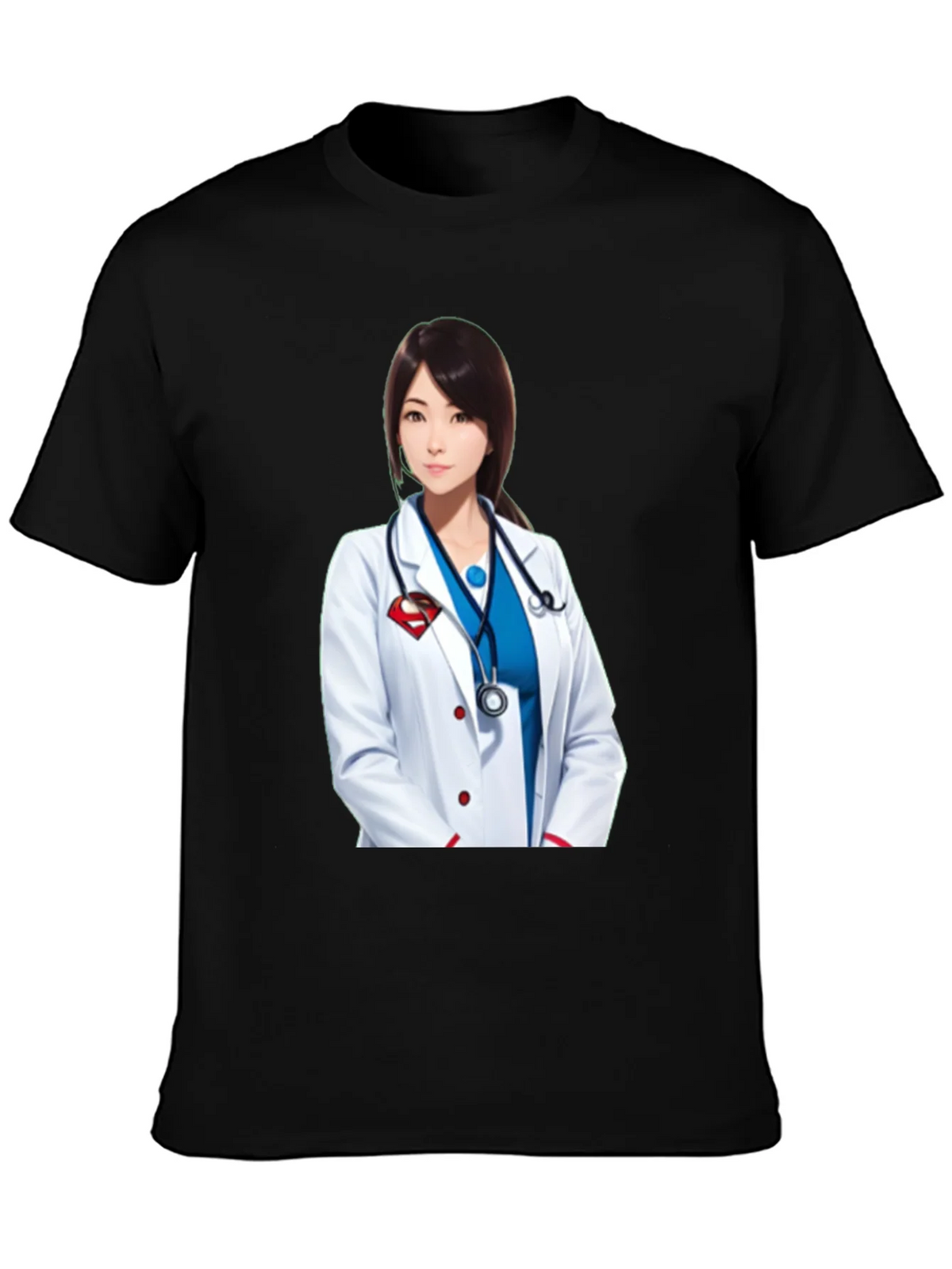 Doctor Superwoman T-Shirt - Stylish Medical Hero Design product image 3