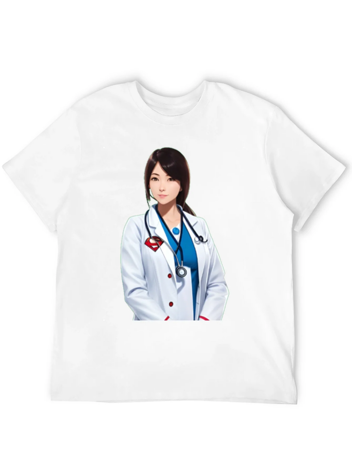 Doctor Superwoman T-Shirt - Stylish Medical Hero Design product image 6