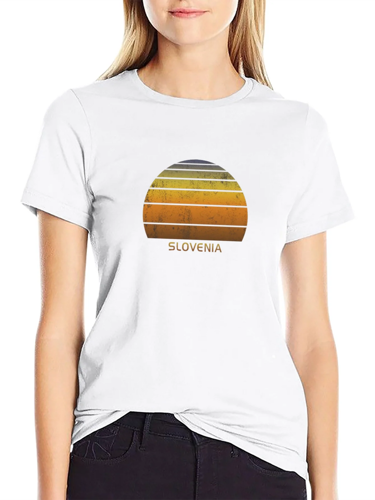 Slovenia Sunset Graphic T-Shirt product image 8