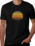 Slovenia Sunset Graphic T-Shirt product image 1