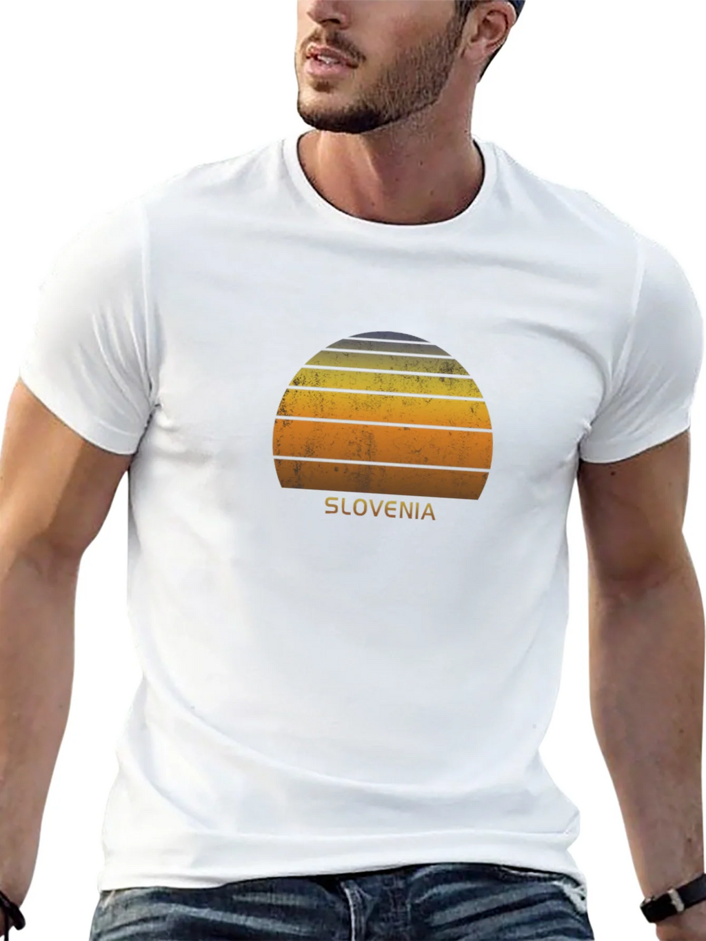 Slovenia Sunset Graphic T-Shirt product image 12