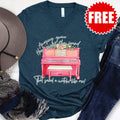 Amazing Grace Piano V-Neck - 0