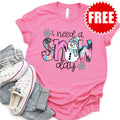I Need a Snowday Tee - Heather Charity Pink - 0
