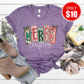Merry Christmas V-Neck - 10