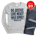 Do Love Walk Long Sleeve - Heather Grey - 17 product image 1