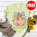 Thankful V-Neck - Heather Spring Green - 0