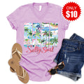 Salty Soul Beach V-Neck - 10