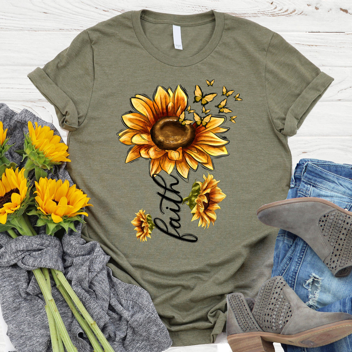 Faith Sunflower Tee product image 2