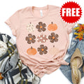 Fall Tee - Heather Peach - 0