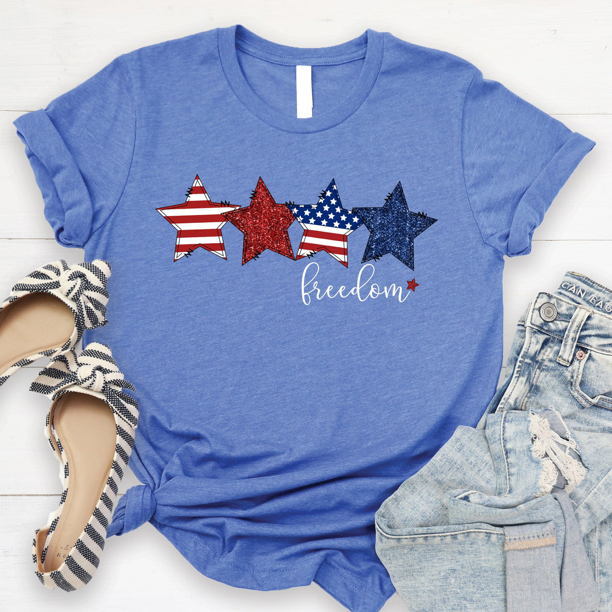 Freedom Stars Tee