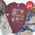 God Is Bigger Long Sleeve - Heather Burgundy - 17 product image 1