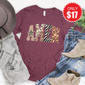 Amen Long Sleeve - Heather Burgundy - 17 product image 1