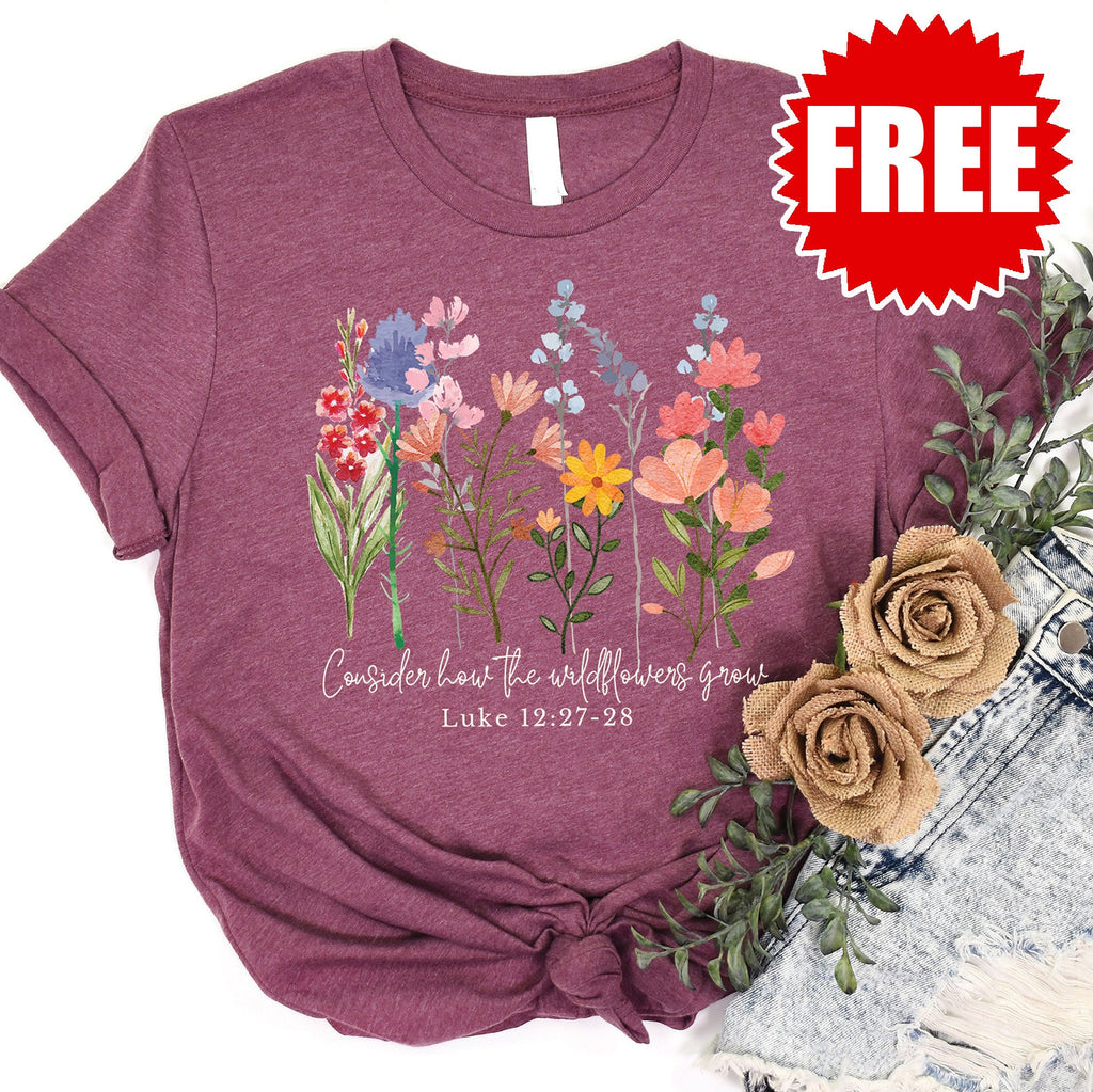 Wild Flowers Grow Tee - 0