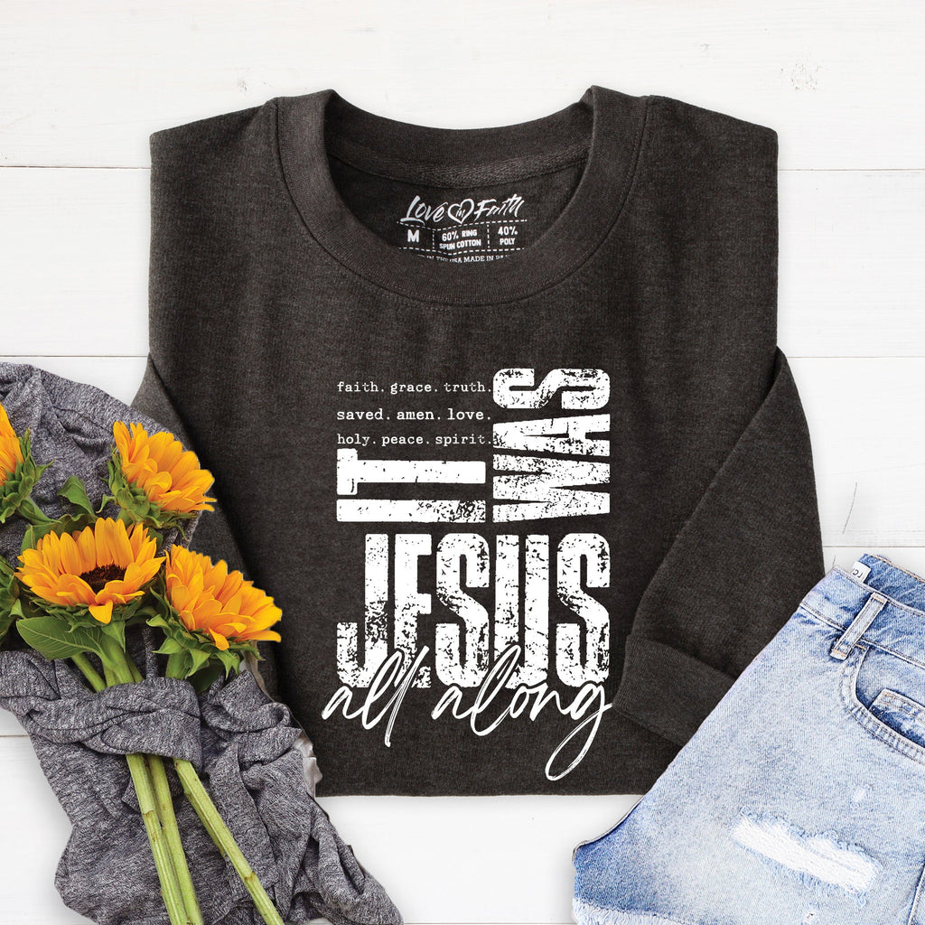 It Was Jesus Crewneck Sweatshirt product image 2
