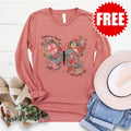 Sisters In Christ Long Sleeve - Heather Clay