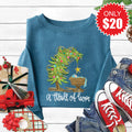 A Thrill of Hope Sweatshirt - Heather Deep Teal - 20 product image 1