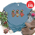 Christmas Duck Tee - Heather Denim - 15 product image 1