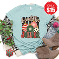 I Could Be Jollier Tee - Heather Dusty Blue - 15 product image 1