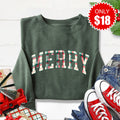 Merry Sweatshirt - Heather Forest - 18 product image 1