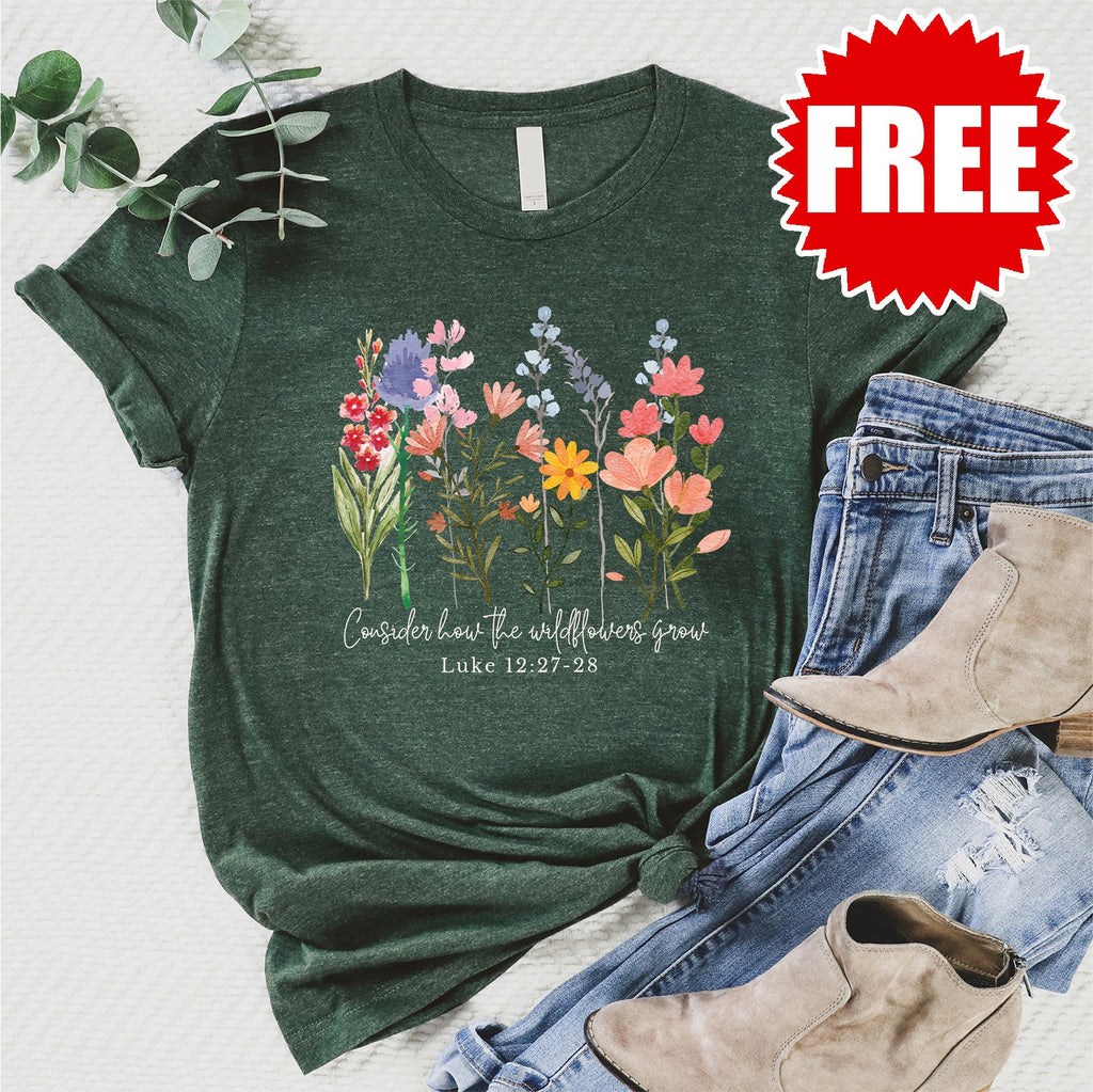 Wild Flowers Grow Tee - 0