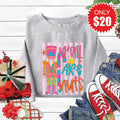 Ya'll Are Nuts Sweatshirt - Heather Grey - 20 product image 1