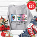 Indescribable Gift Sweatshirt - Heather Grey - 20 product image 1