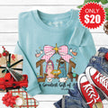 The Greatest Gift Sweatshirt - Heather Lagoon - 20 product image 1