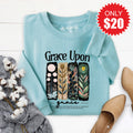 Grace Upon Sweatshirt - Heather Lagoon - 20 product image 1