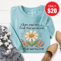Be The Sunshine Sweatshirt - Heather Lagoon - 20 product image 1